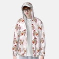 thumbnail image 2 of Fotbe Dachshund Dog Puppy Chaqueta con Protección Solar UPF 50+ para Hombre y Mujer, Camisa con Capucha y Bolsillos-3X-Large, 2 of 7