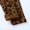 thumbnail image 5 of WERYOUNG Toddler Baby Girls Leopard Print Clothes Set Long Sleeve T-Shirts Tops And Pants 2pcs Outfits Dailywear, 12-24 Months, Coffee, 5 of 8