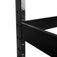 thumbnail image 5 of Bowoshen Thicken Shelves Storage Rack 59.1"H x 27"W x 12"D 5-Tier Shelf Steel Shelving Racking Shed, Black, 5 of 11
