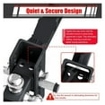 thumbnail image 3 of Tri-Ball Mount Adjustable Trailer Hitch with Tow Hook, Fits 2-Inch Receiver, 4.5-Inch Rise/Drop, 3 of 6