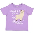 thumbnail image 3 of Inktastic Grandma's You Say Alpaca My Bags Boys or Girls Toddler T-Shirt, 3 of 5