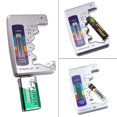 thumbnail image 4 of TEKCOPLUS Digital Universal Battery Tester Battery Checker for All Battery C AA AAA D N 9V 6F22 1.5V Button Cell Small Mini Batteries, 4 of 5