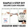 thumbnail image 3 of Koyal Wholesale 4-Pack Graduation Money Cards, Real Life Expensive Cap Toss 5x7, 3 of 3