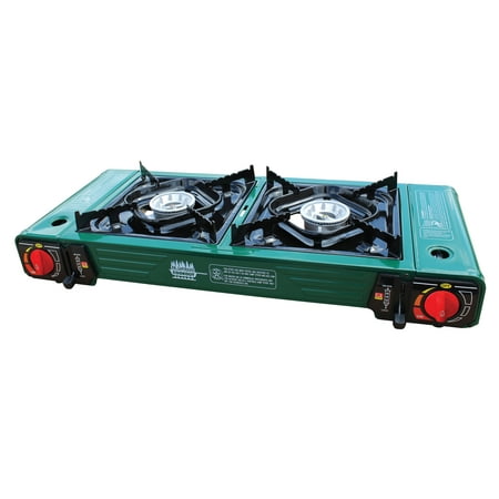UPC: 0081795207010 | Mr. Outdoors Cookout Model # MOC24S Double Butane Stove with Carry Bag