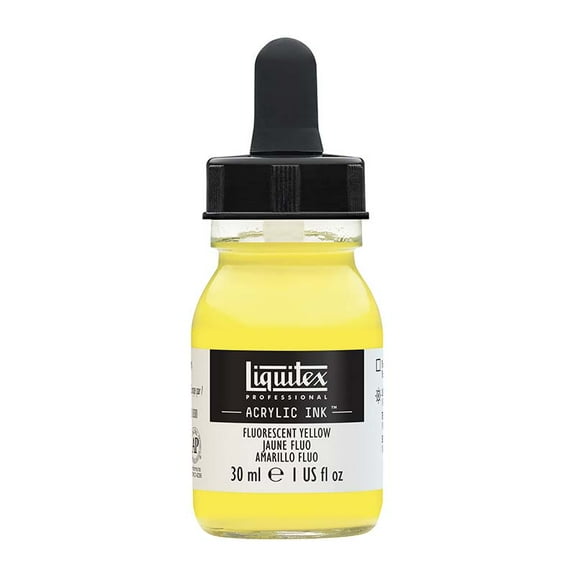 Liquitex Professional Acrylic Ink - 30 ml, Fluorescent Yellow