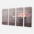 thumbnail image 2 of Design Art - Ranunculus Flowers in Bicycle Vase, 2 of 3