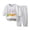 A-Orange, variant on NIEWTR Toddler Pajamas Set for Kids Long Sleeve Top Elastic Waist Long Pants Soft Comfy for 18-24M 2T-6T Casual Gift 2-Piece Set(A-Orange,3-4 Years)