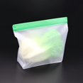 thumbnail image 4 of Sac de Rangement Alimentaire en Silicone Réutilisable, Sac de Congélation Étanche et Réutilisable, Sac de Rangement Voyage/maison - 1 Sac Gallon Réutilisable/1 Sac à Sandwich Réutilisable/1 Sac à Collation Réutilisable (Excluant Bisphénol A), 4 of 5