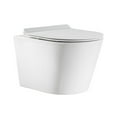 thumbnail image 2 of Swiss Madison Well Made Forever SM-WK465-01C - Calice Wall-Hung Round Toilet Bundle, Glossy White, 2 of 19