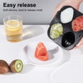 thumbnail image 2 of OIUR Shark Ice Cube Tray 3D Silicone Shark Ice Molds Novelty Shark Shape Mold for Whiskey Cocktails Juice Party Chocolate Making, 2 of 7