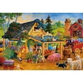thumbnail image 2 of Puzzle Collector 1000 Piece Puzzle - Barnyard Farmers Market, 2 of 2