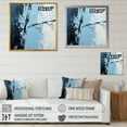 thumbnail image 4 of Designart "Serenity Amidst Wild Blue Bamboo IV" Bamboo Picture Framed Wall Art Living Room, 4 of 5