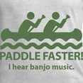 thumbnail image 3 of CafePress - Paddle Faster I Hear Banjo Music Long Sleeve T Shi - Unisex Cotton Long Sleeve T-Shirt, 3 of 4