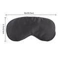 thumbnail image 3 of Silk Sleep Mask, Lightweight and Comfortable, Super Soft, Adjustable Contoured Eye Mask for Sleeping, Best Night Blindfold Eyeshade, Eye Mask with Adjustable Strap, Black, 3 of 6