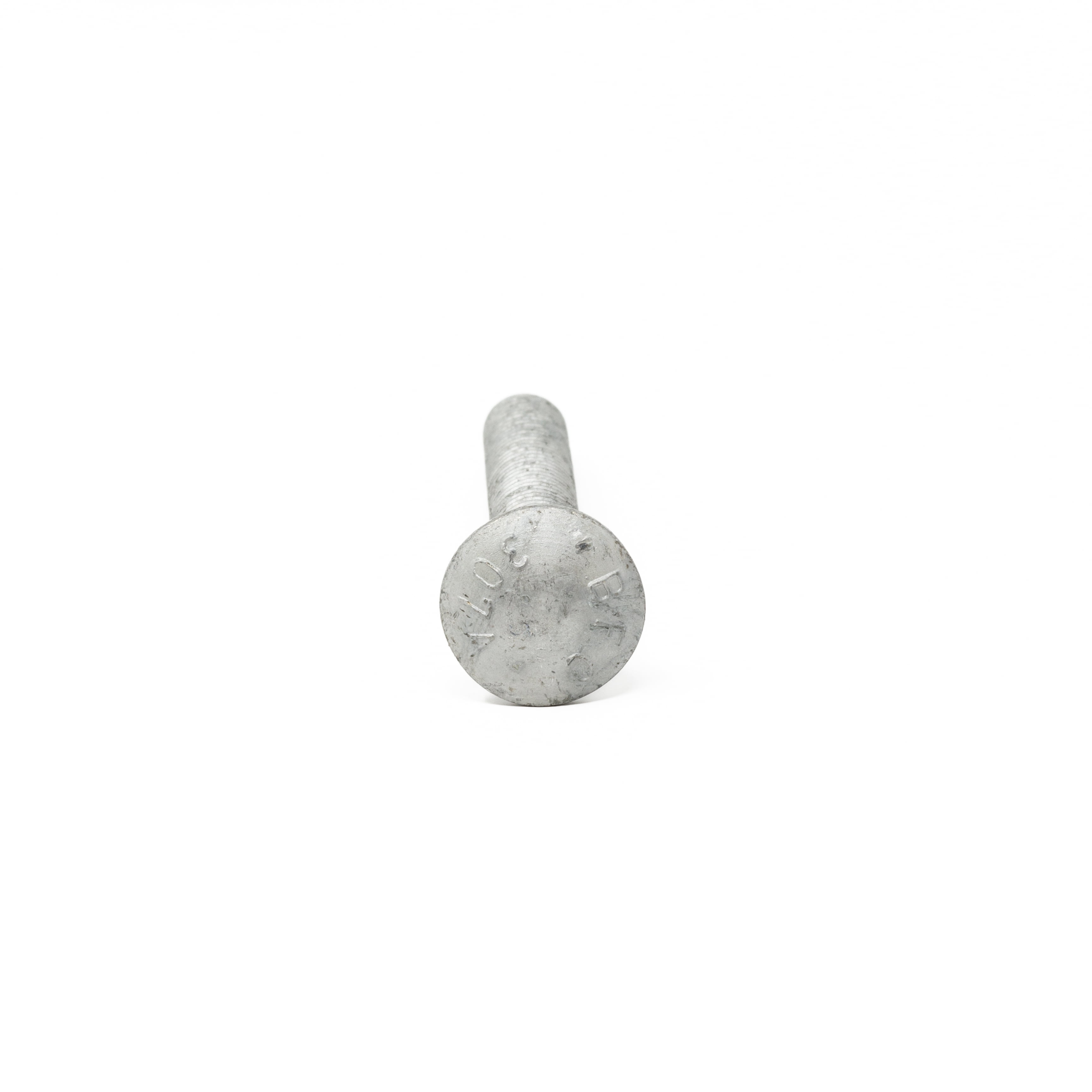 1/2"-13 x 1" Hot Dipped Galvanized Carriage Bolt w/Nuts & Flat Washers, Quantity 25 - by Fastener Depot, LLC