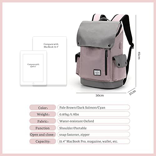 WindTook Business Laptop Backpack 15.6 Inch with USB Charging Port for Women and Men Travel School Bag 