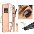 thumbnail image 4 of Liquid Eyebrow Pen With Fork Tip Professional Long Lasting Sweatproof Smudge-proof Fine Sketch Eyebrow Pencil, 4 of 9