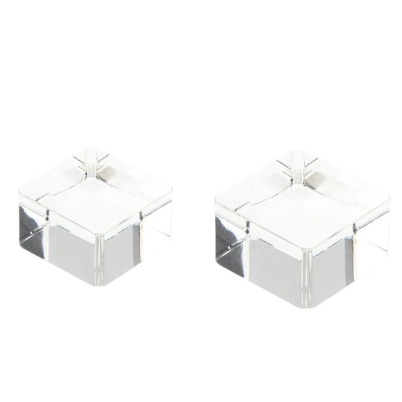 Bola de cristal Cuadrada transparente Macarena Soporte de bola de cristal 70-80 mm 40-60 mm