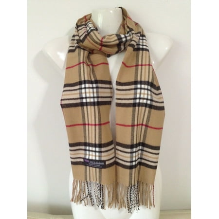 Cashmere Feel Plaid Scarves(New England Plaid) -