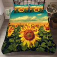 thumbnail image 3 of 3D Sunflower Field Quilt Cover Set Bedding Set Pillowcases 99, 3 of 3