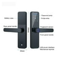 thumbnail image 7 of Bluetooth Smart Door Lock For Tuya Biometric Fingerprint Lock Keyless Entry With Passcode Smart IC Card And Tuya App ,Easy to Install, 7 of 7