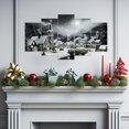 thumbnail image 4 of ZHONGYUTONG Christmas Wall Art 5 Pieces Large Christmas Church Pictures Wall Decor Xmas Living Room Home Decor Christian Canvas Painting Prints Framed (8x14inx2pcs 8x18inx2pcs 8x22inx1pcs), 4 of 4