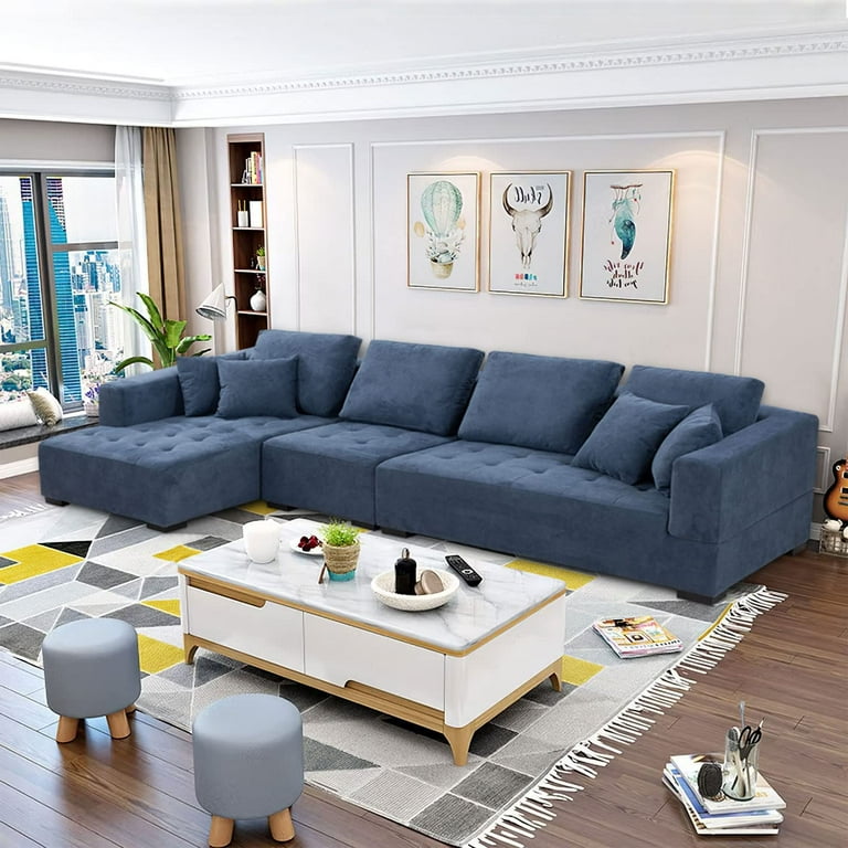 L shape 2024 sofa for lobby