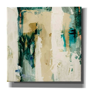 Epic Graffiti 'Mottled Patina I' by Victoria Borges, Canvas Wall Art, 18"x18"