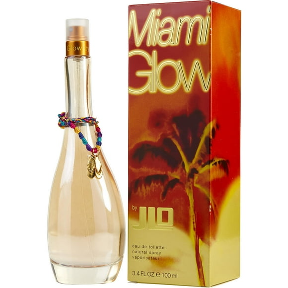 (pack 6) Miami Glow By Jennifer Lopez Eau De Toilette Spray3.3 oz