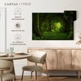 thumbnail image 5 of Elephant Stock Mossy Green Forest Wall Art - Horizontal Canvas Wall Art - Living Room Wall Decor - Nature Canvas - Green And Decor - 36" x 24", 5 of 8