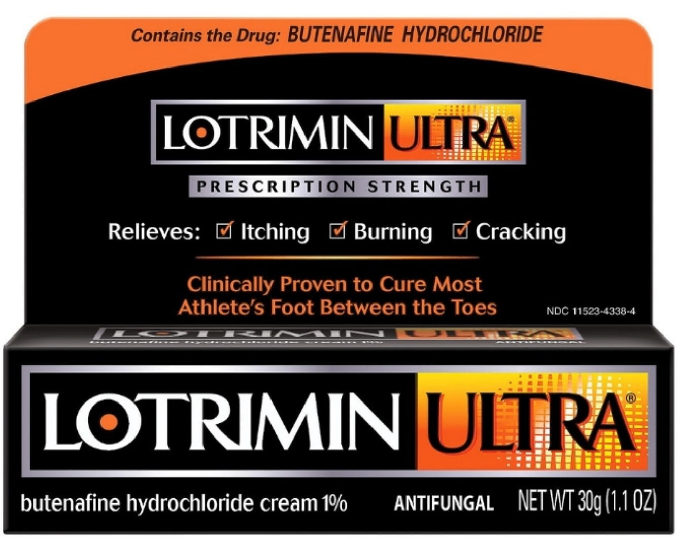 Lotrimin Ultra Antifungal Athlete's Foot Cream, 1.1 oz (Pack ...