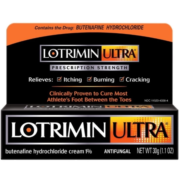 2 Pack Lotrimin Ultra Antifungal Athlete's Foot Cream, 1.1 oz