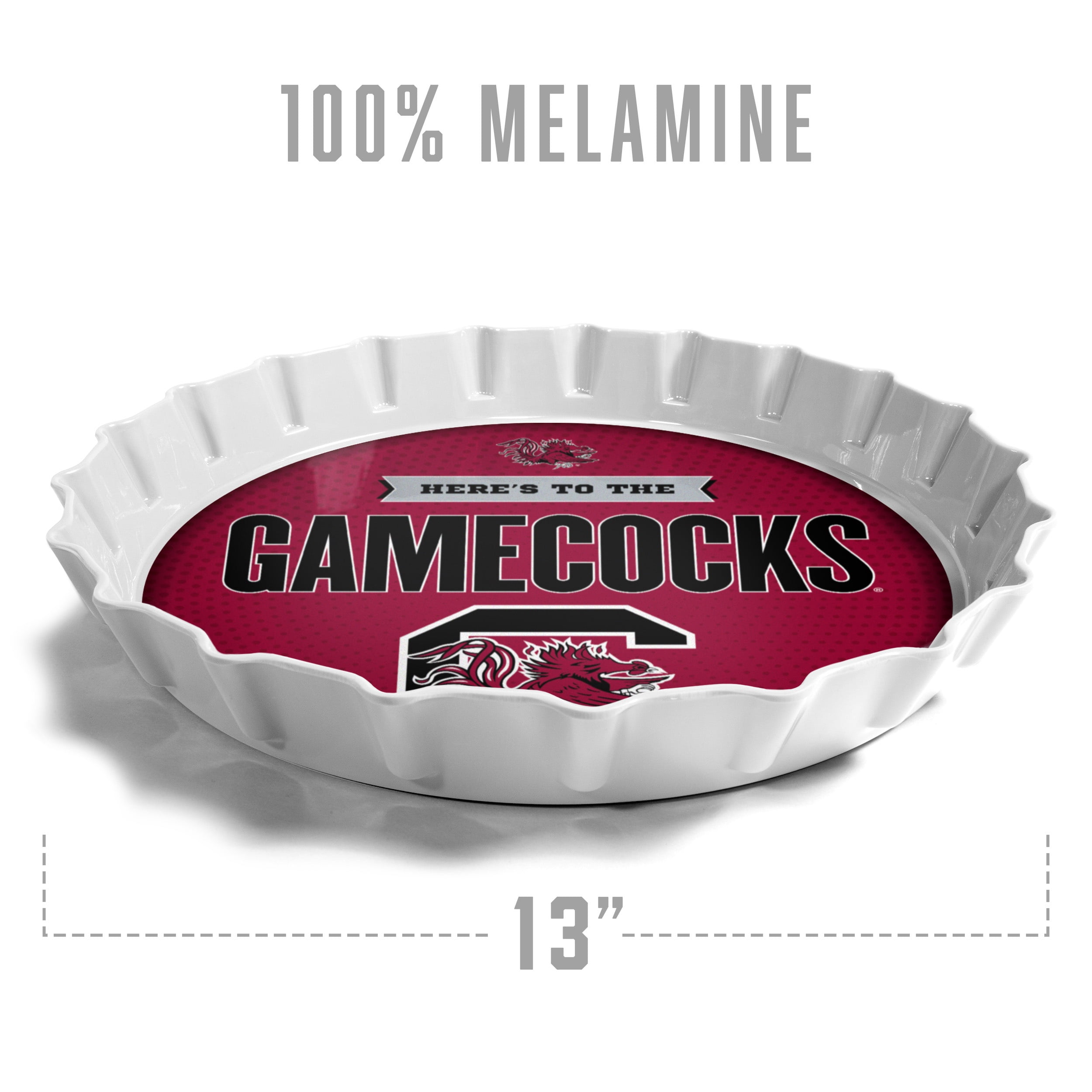 YouTheFan NCAA South Carolina Gamecocks Bottle Cap Serving Tray