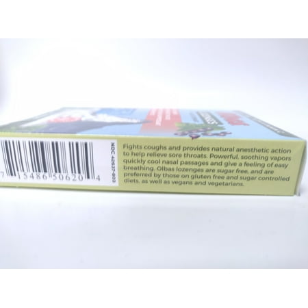 Olbas - Lozenges Maximum Strength Black Currant Flavor - 24 Lozenges(pack of 6)