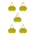 thumbnail image 2 of maskred Versatile Beach Toys Bag Durable Mesh Tote for Poolside Adventures Yellow Extra Large 5Set, 2 of 6