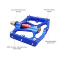 thumbnail image 2 of UPANBIKE Mountain Bike Pedals MTB Pedals Bicycle Flat Pedals Aluminum 9/16" Sealed Bearing Lightweight Platform for Road Mountain BMX MTB Bike, 2 of 7