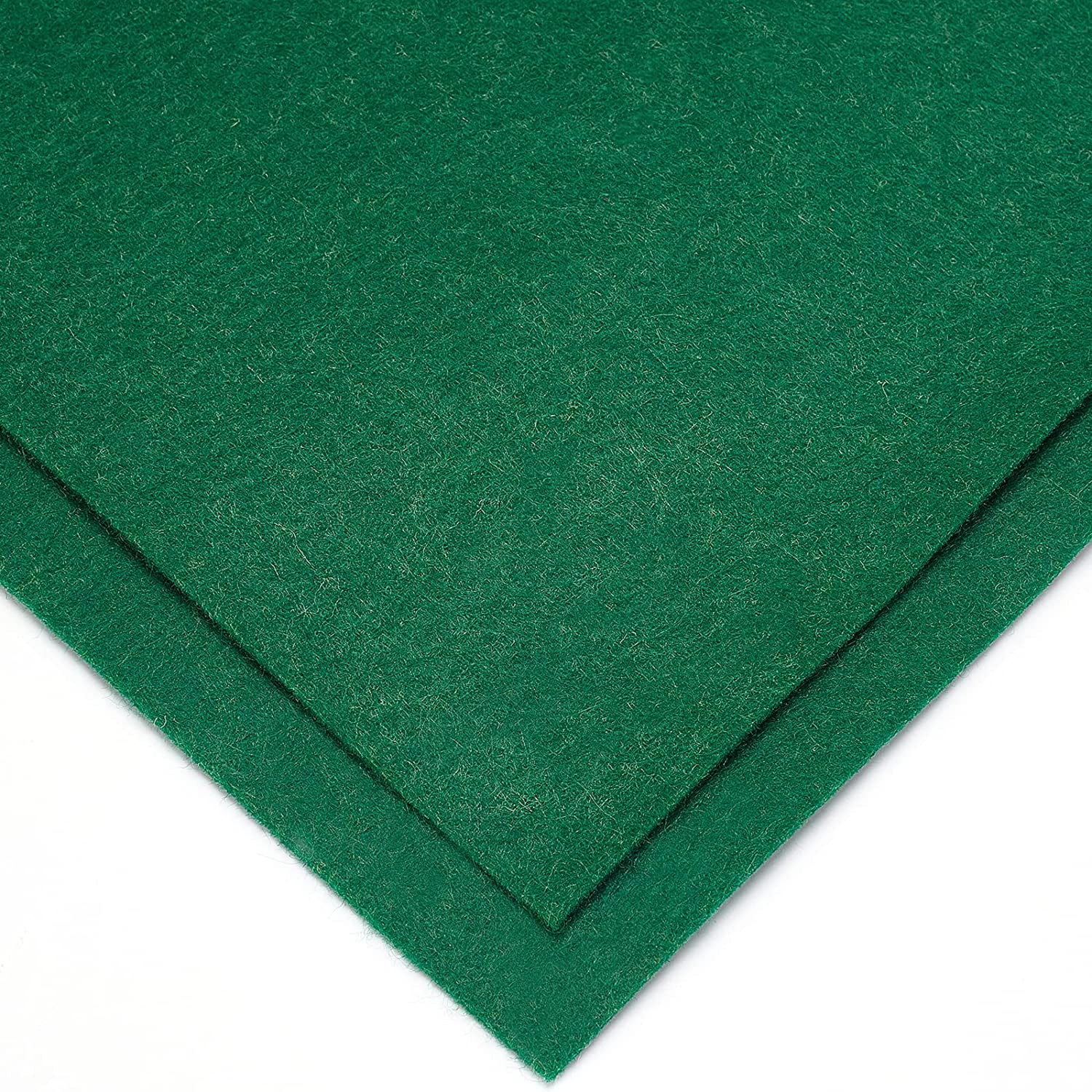 CMCYILING Green Felt Sheets 1 MM Thicknes, Non-Woven Fabric