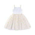 thumbnail image 3 of COM1950s Robe d'Été Décontractée, Robe Décontractée Sans Manches à Bretelles Imprimée Florale pour Enfants, 3 of 5