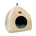 thumbnail image 4 of Cama cueva para gatos, cálida, suave y acogedora, ideal para que tu gato duerma cómodamente. También disponible como tienda de campaña o casita para p M, 4 of 8