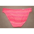 thumbnail image 3 of Hobie HOT PINK Crochet Side-Tab Bikini Swim Bottom, US Small, 3 of 4