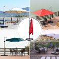 thumbnail image 4 of Gymax Parasol Déporté de Patio 4 Pcs Base Sable/eau Rempli, 4 of 10