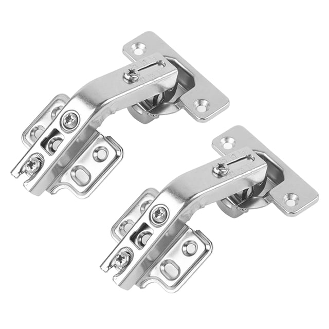 Cabinet Door Hinge, Durable 12pcs Screws Hinge For Daily Use