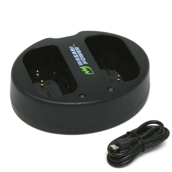 Wasabi Power Dual USB Battery Charger for Panasonic DMW-BLJ31