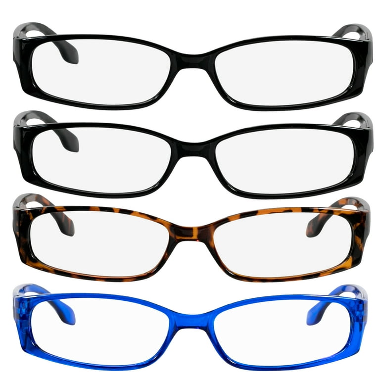 Reading Glasses Best 4 Pack of Readers Women and Men Stylish