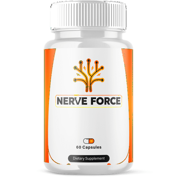 Nerve Force Advanced Nerve Health Support Pills Natural Vitamin Supplement NerveForce 60 Capsules