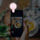 thumbnail image 5 of Sf02 Mini USB Carga 9 velocidades Brillo Teléfono móvil Selfie Artefacto Anillo de luz LED (Rosa), 5 of 8