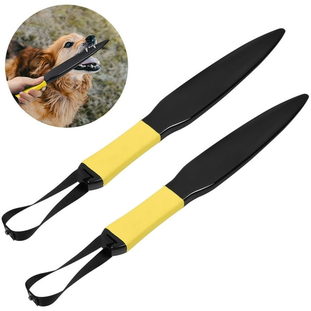 2 PCS Dog Break Sticks, Ferocious Dog Nylon Bite Sticks, Nylon Dog Chew Toys, Dog Fight Stoppers for Safely Separating Dogs, Dog Fighting Jaw Openers for Medium & Large Dogs