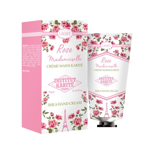 Crema de Manos de Karité y Rosa Institut Karité Paris 75 ml