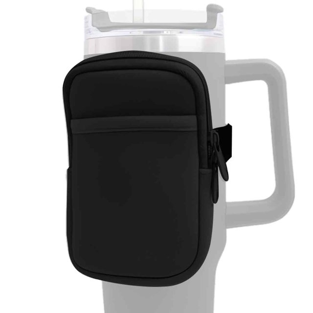 Bolsa para botella de agua para taza Stanley de 40oz y 30oz, bolsa para botella de agua corriente para tarjetas, llaves, teléfono, accesorios de gimnasio para hombres y mujeres