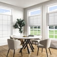 thumbnail image 2 of Keego Cordless Cellular Shades Window Blinds 9/5" Single Cell Light Filtering Window Blinds Premium Honeycomb Shades Thermal Insulated Blinds (Cotton, 59"W x 48"H), 2 of 6